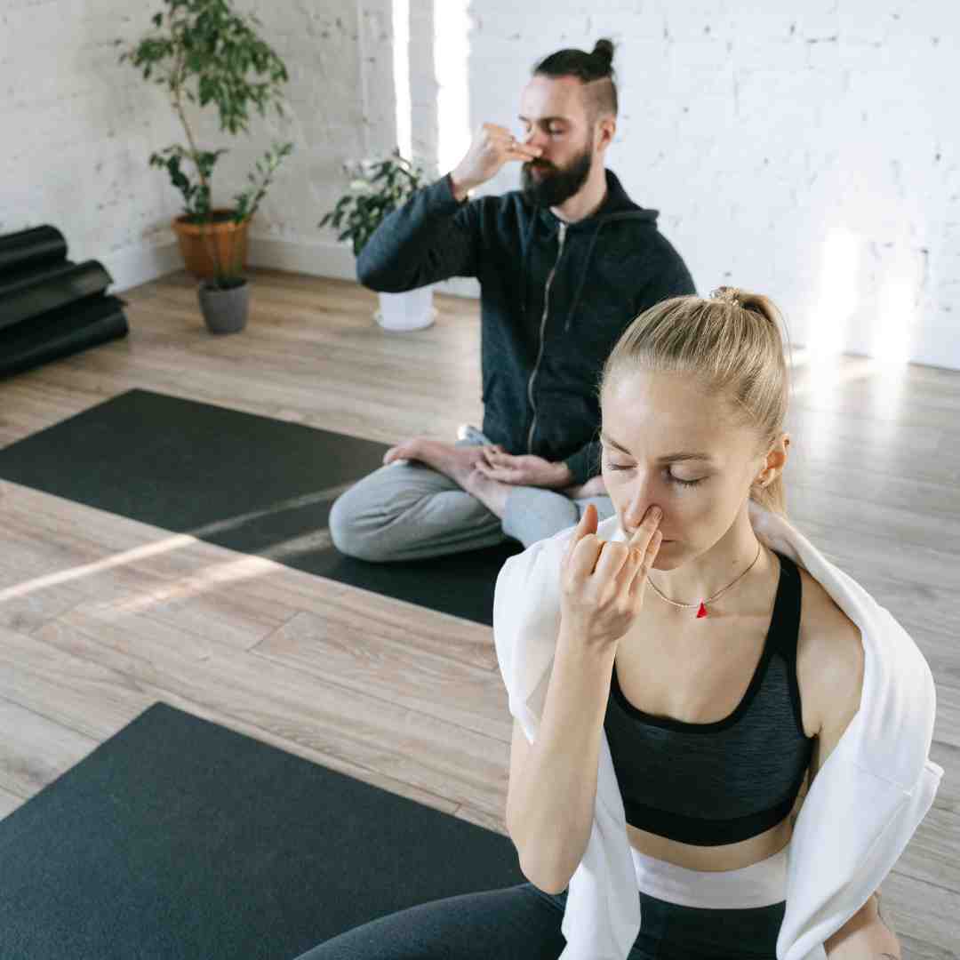 Zen meditation room 