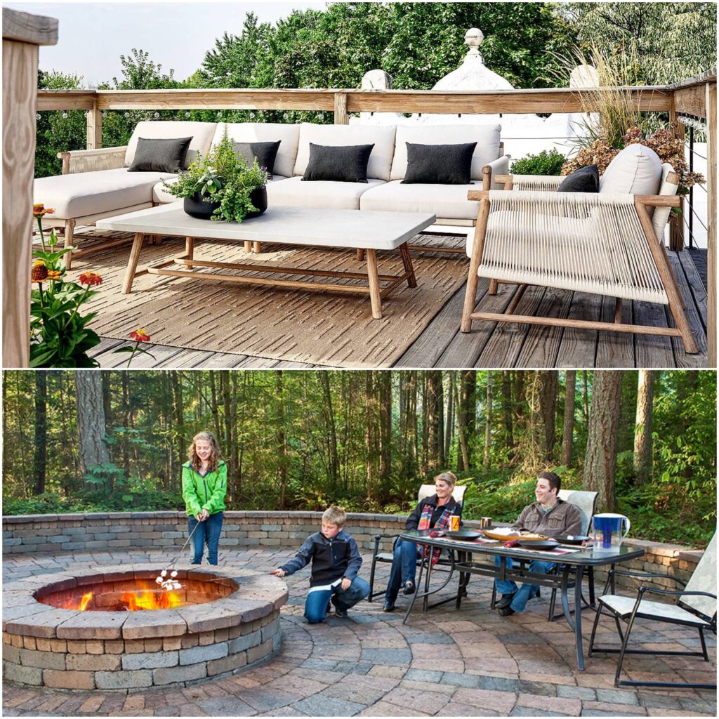 Outdoor Space during Summer