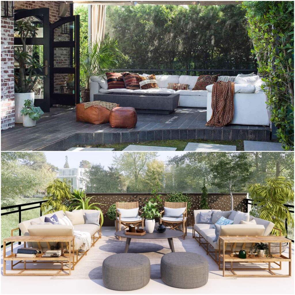 Outdoor Space during Summer